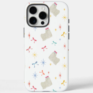 Starry Sparkle Cute Puppy Wishes iPhone 16 Pro Max Case
