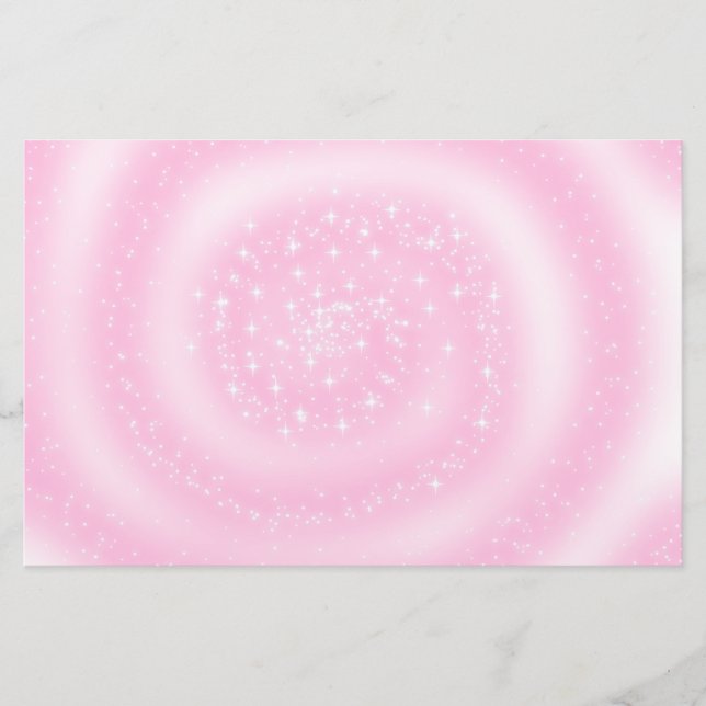 Starry Spiral Stationery (Front)