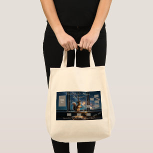 Starry Squirrel Teacher Appreciation Tote Bag