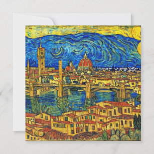 Starry Starry Night Florence Italy