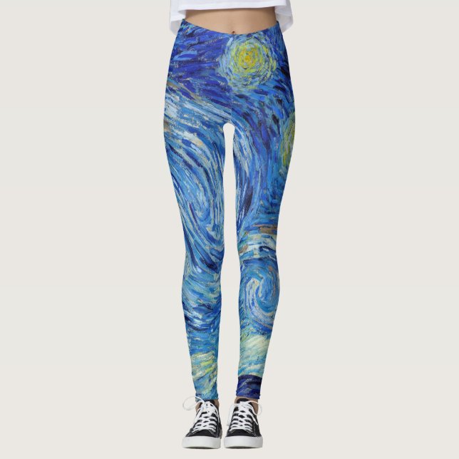 Starry Starry Night Inspired Leggings (Front)