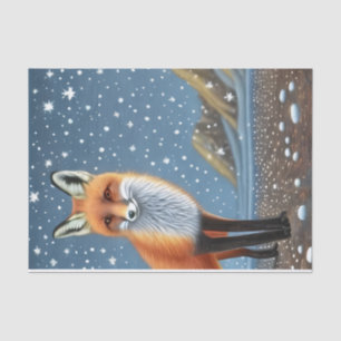 Starry Starry Night Storybook Fox Tissue Paper