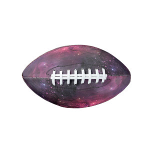 Starry Stars Outer Space Galaxy Planetary Pattern American Football