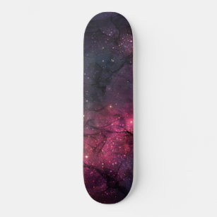 Starry Stars Outer Space Galaxy Planetary Pattern Skateboard