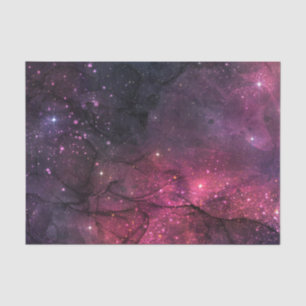 Starry Stars Outer Space Galaxy Planetary Pattern Tissue Paper