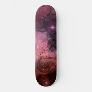 Starry Stars Space Galaxy Pattern Outer Space Skateboard
