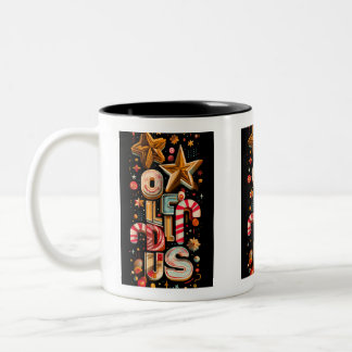 Starry Typography Coffee Mug – Holiday Edition