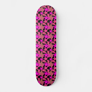Stars 3 Pink Skateboard