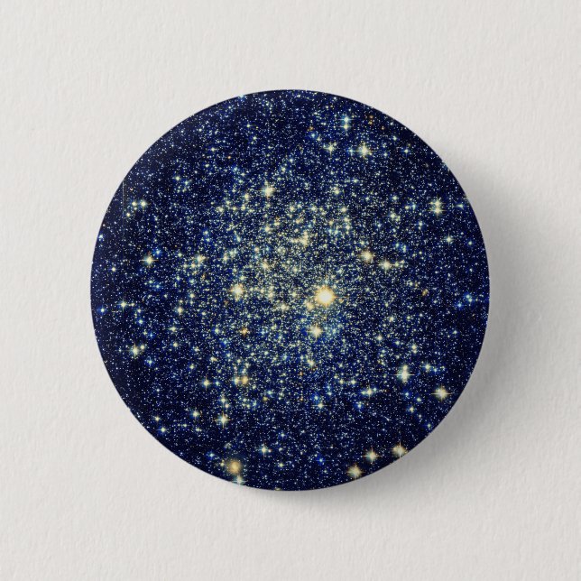 Stars 6 Cm Round Badge (Front)