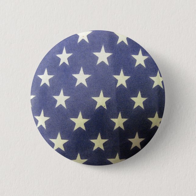 Stars 6 Cm Round Badge (Front)