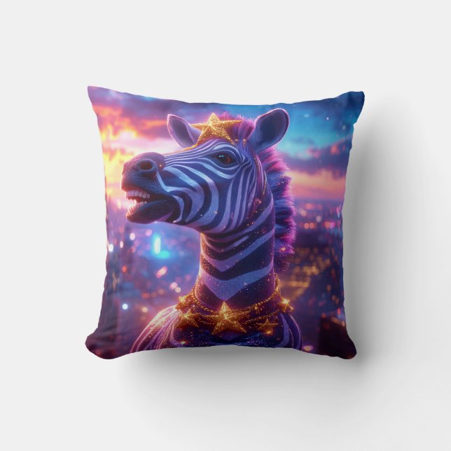 Stars Aad Stripes with ZEBRA ZANZIBAR Cushion (Front)