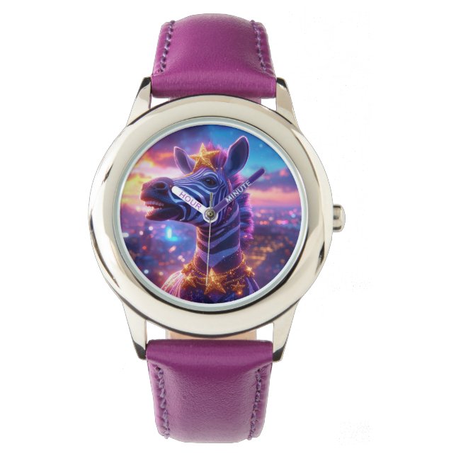 Stars Aad Stripes with ZEBRA ZANZIBAR Watch (Front)