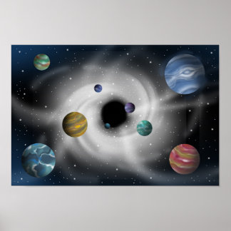 Stars and Black Holes. Poster