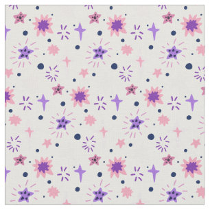 Stars and constellations fabric