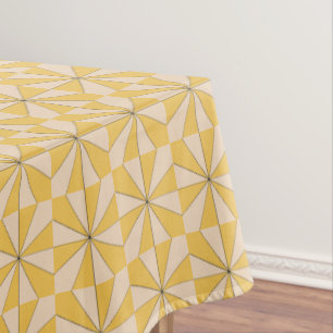 Stars and Diamonds Peach Custom Colour Tablecloth