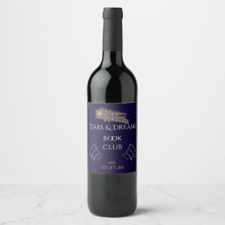 Stars and Dreams Fantasy Book Club - Wine Label