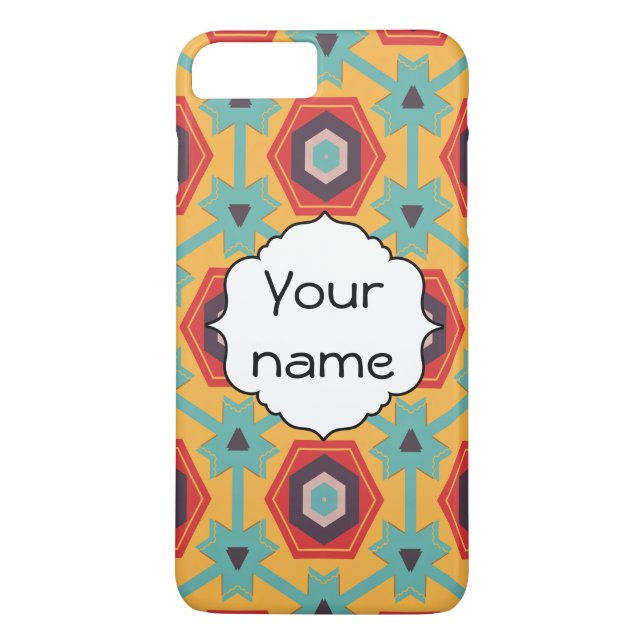 Stars and honeycombs pattern Case-Mate iPhone case (Back)