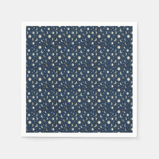 Stars and Moon Pattern Napkin