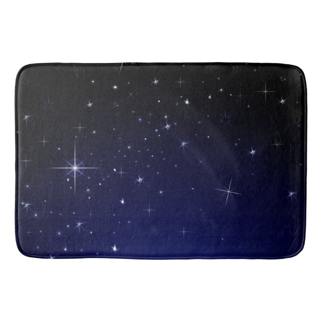 STARS AND SPACE BATH MAT (Front)