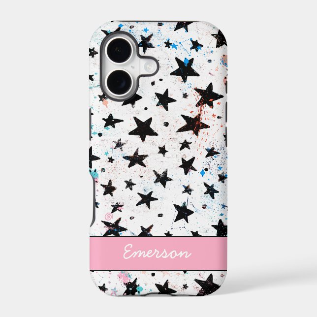 stars and space fun astronomy pattern (Back)