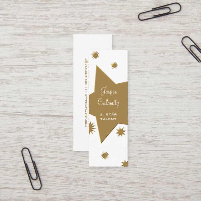 Stars and Stars Business Card (Front/Back In Situ)