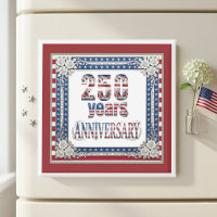 Stars And Stripes 250 Years Anniversary Patriotic 