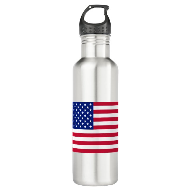 Stars and Stripes 710 Ml Water Bottle (Front)