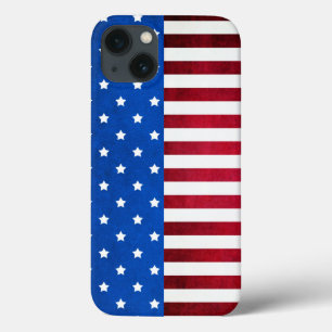 Stars And Stripes-American Flag by Shirley Taylor iPhone 13 Case