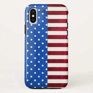 Stars and Stripes-American Flag by Shirley Taylor iPhone X Case