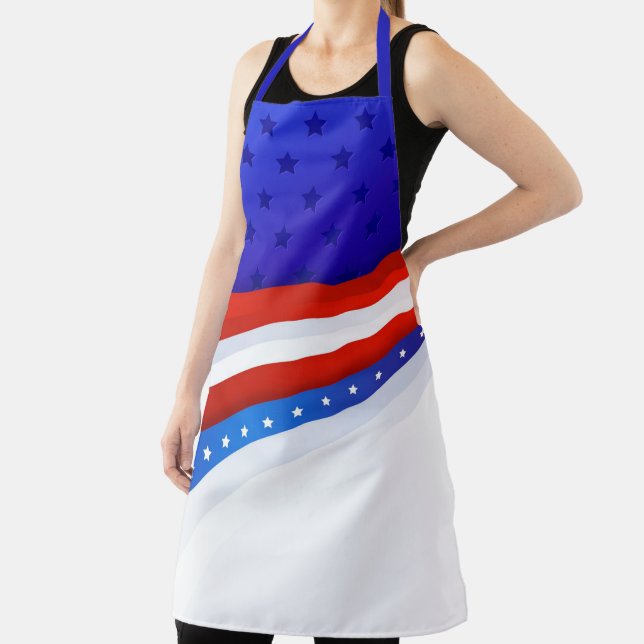 Stars and Stripes Apron (Insitu)