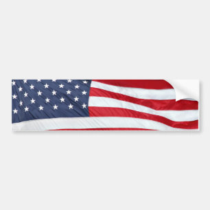 Stars and Stripes Bumper Sticker