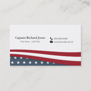 Stars and Stripes Business Card
