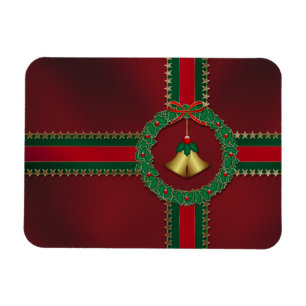 Stars and Stripes Christmas Flexible Magnet