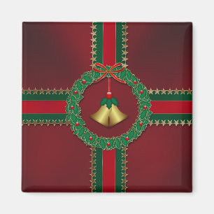 Stars and Stripes Christmas Magnet
