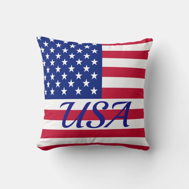 Stars and Stripes Cushion (Front)
