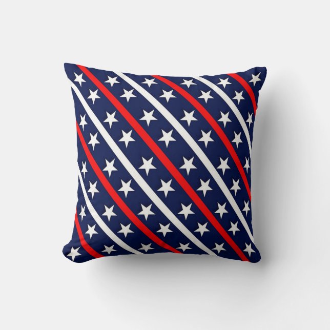 Stars and Stripes Cushion (Front)