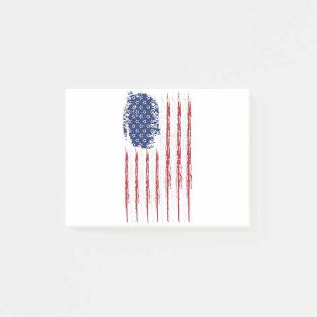 Stars-and-Stripes-Distressed-for-Darks Post-it Notes (Front)