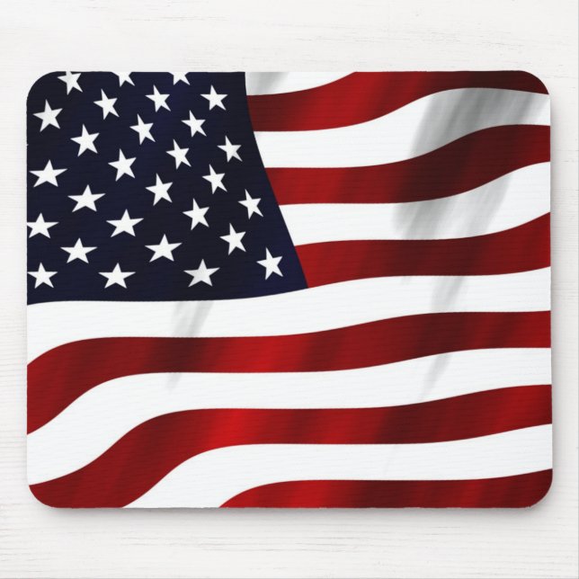 STARS AND STRIPES FLAG MOUSE MAT (Front)