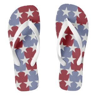 Stars and Stripes Flip Flops