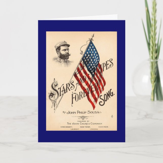Stars and Stripes Forever Card (Front)