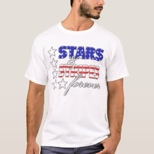 Stars and Stripes Forever Dark T-Shirt