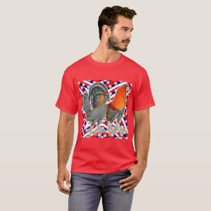 Stars and Stripes Gamefowl T-Shirt