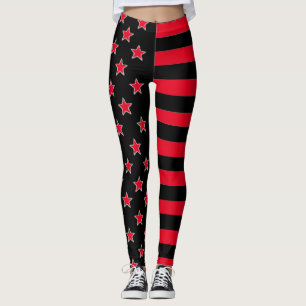 Stars And Stripes Leggings