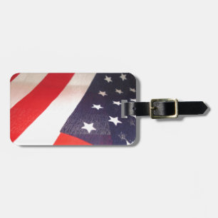 Stars and Stripes Luggage Tag