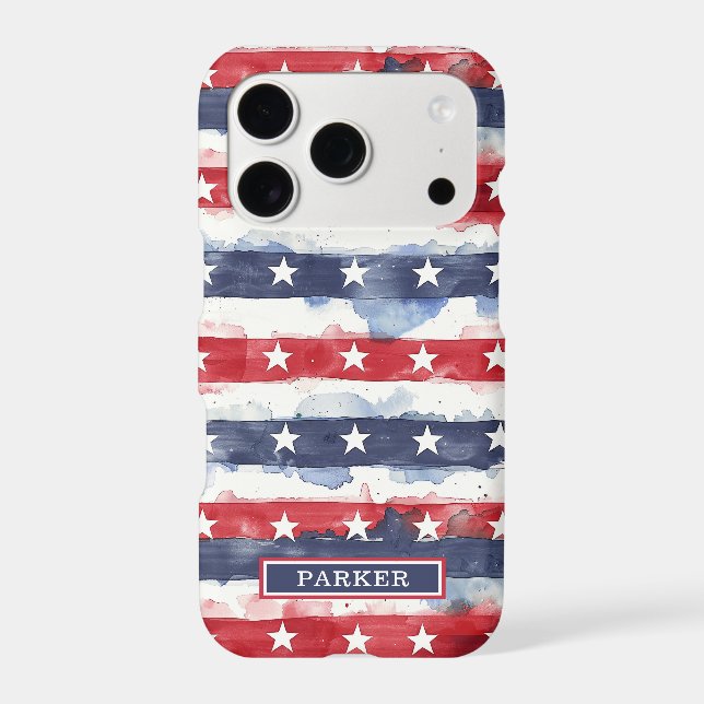 Stars and Stripes Monogrammed (Back)