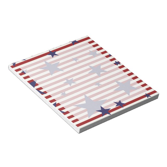 Stars and Stripes Notepad (Angled)