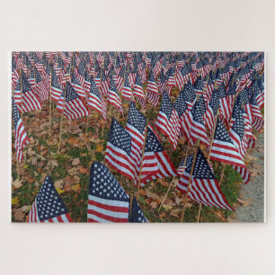 Stars and Stripes our Veterans Jigsaw Puzzle