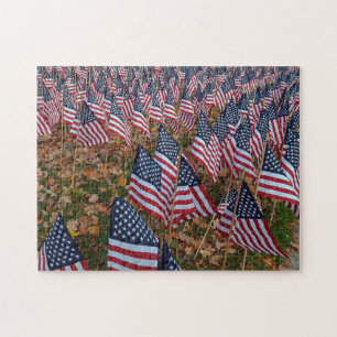 Stars and Stripes our Veterans Jigsaw Puzzle