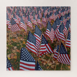 Stars and Stripes our Veterans Jigsaw Puzzle