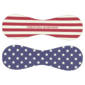 Stars and Stripes Patriotic American Flag | Name Softball (Panels)